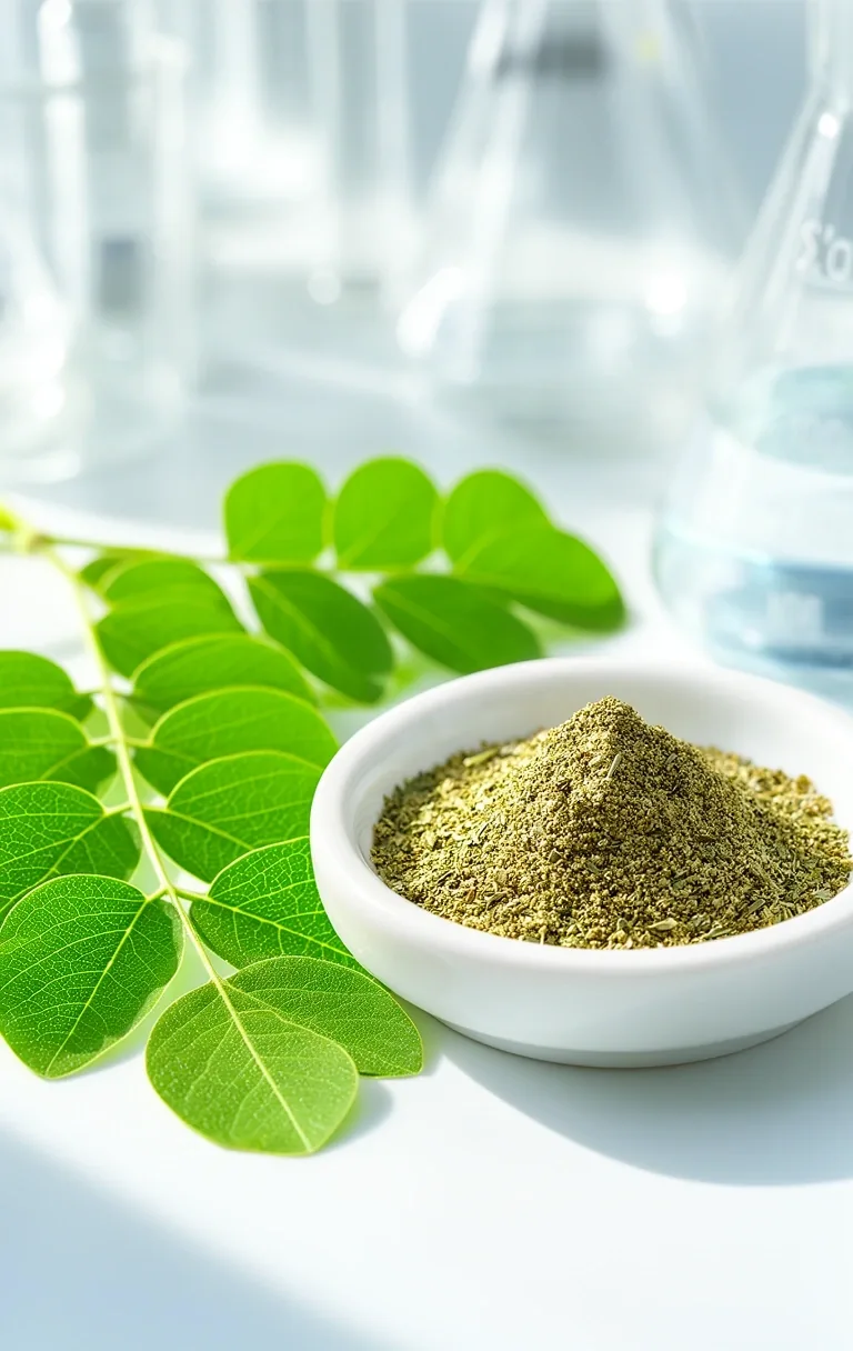 High-potency botanical textures representing raw material purity